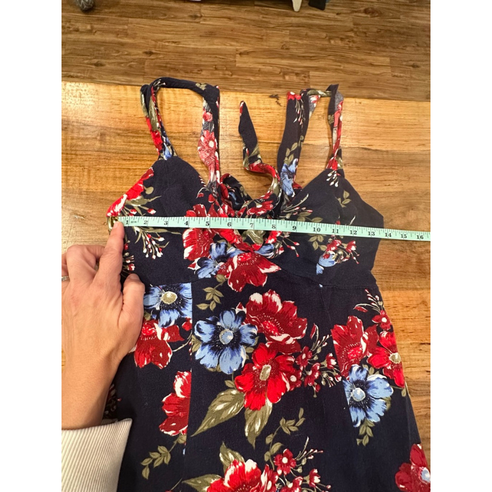 Charlotte Russe Floral Boho Maxi Dress Small - Picture 8 of 9